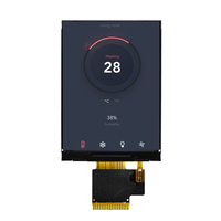 2.4 pouces 240x320 TFT petit écran LCD TFT FPC avec interface SPI à souder 18 broches