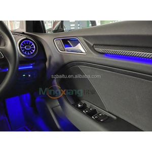 Lumière Ambiante Côté Droit pour <span class=keywords><strong>Audi</strong></span> <span class=keywords><strong>A3</strong></span> 8V S3 RS3 2013-2018, Éclairage d'Ambiance pour Bouches d'Aération de Tableau de Bord, Lumière Intérieure de Voiture <span class=keywords><strong>A3</strong></span> - Product Image 1