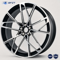 Jantes en aluminium forgé 8.5J 19 20 21 pouces 5 trous 5x114.3 ET34 CB67.1, jantes en alliage forgé concaves profondes personnalisées pour berlines et SUV