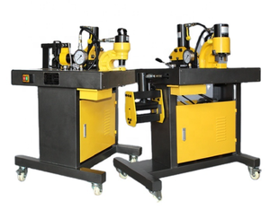 Machine de traitement automatique multifonctionnelle pour barres omnibus en cuivre, pliage, poinçonnage, découpe DHY-400 - Product Image 4