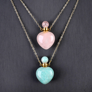 ขวดน้ำหอมคริสตัลรูปหัวใจคุณภาพสูงแบบกำหนดเองสำหรับตกแต่ง - Product Image 2