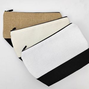 2026 New Design Sublimation Makeup Storage Pencil Bags Custom Linen Blanks <b>Make</b> up Bag - Product Image 3