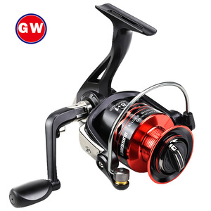 Carrete de Pesca Giratorio Gw con Bobina Metálica, 9 Rodamientos, Lanzamiento Largo, para Pesca en Roca en el Océano, Uso con Mano Derecha - Product Image 1