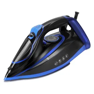 Factory Customized 3000W High-end Variable Steam Smart Iron Automatic On Off Titanium Coating Steam Iron For Clothes