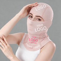 Balaclava d'été respirante à séchage rapide, protection solaire anti-poussière, couvre-visage complet, doublure de casque de vélo pour hommes et femmes