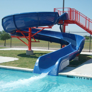 Công viên giải trí Rides sản phẩm các nhà sản xuất bơi trang bị sợi thủy tinh trượt cho hồ bơi Kid - Product Image 1