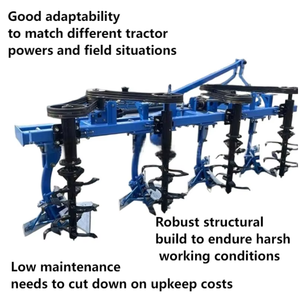 4WD ruota integrata rotativa tornitura profonda macchina di aratura per il terreno rotto verticale rotativo aratri trattori - Product Image 3
