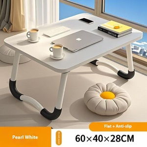 Sản Phẩm Mới Bán Buôn Đa-Chức Năng Giường Bàn Với Ngăn Kéo Và Cốc Khe Cắm Có Thể Gập Lại Máy Tính Xách Tay Máy Tính Bàn - Product Image 3