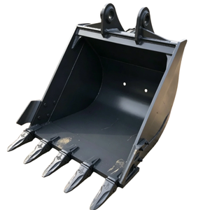 <span class=keywords><strong>Godet</strong></span> de <span class=keywords><strong>mini</strong></span>-excavatrice de 0,8 à 20 tonnes avec porte-dents renforcés et structure à double oreille pour le creusement de fossés agricoles, de jardins et les travaux légers - Product Image 2