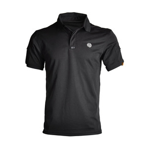 Camiseta de Camuflaje DFR6 Hurricane Collar con Cierre en el Cuello, Múltiples Bolsillos, Estilo Cargo, Ropa Deportiva para Hombre, Color Negro - Product Image 3