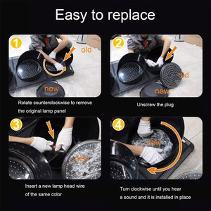 Boîtier de commande de passage piétonnier, boîtier de PC, 300 mm, signalisation routière LED visuelle temporaire - Product Image 6