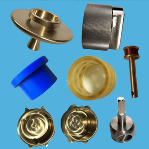 เครื่องซีเอ็นซีทำจากอลูมิเนียมทองเหลืองปรับแต่งได้ทั้งการหมุนและการกัด/ศูนย์กลางเครื่อง CNC lightsaber <span class=keywords><strong>NeoPixel</strong></span> อะไหล่ - Product Image 2