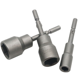 Tkt Nr Electric Screwdriver Sockets 5mm 6mm Hex Shank Carbon Steel For Drill Use - Product Image 3