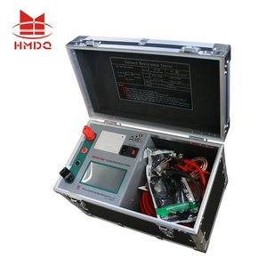 Testeur de résistance de boucle HMDQ, testeur de résistance de contact 100A 200A, testeur de résistance de boucle pour disjoncteur - Product Image 4