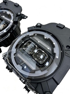 Conjunto de Faros LED RGB de Doble Lente con Control Remoto para Land Cruiser 70 LC71 LC76 LC79 LC78, Estilo <span class=keywords><strong>Bronco</strong></span>, Señal de Giro Secuencial, 1 Par - Product Image 2