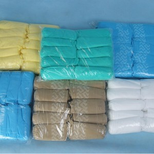 Protège-chaussures de sécurité bleu ciel 30g antidérapants anti-poussière jetables pour usage général 2000 pièces par carton - Product Image 2