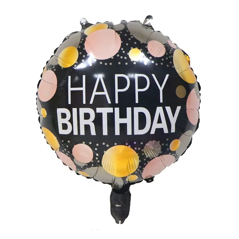 良質の18インチの誕生日の風船丸い形のパーティーGlobos Al Por Mayor Foil Balloon