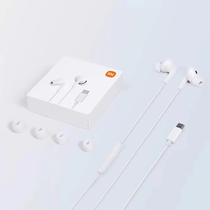 Audífonos Originales Mi Tipo-C Intrauditivos HiFi, Auriculares Deportivos para Juegos con Micrófono para Teléfono Xiaomi, Samsung, Huawei - Product Image 1