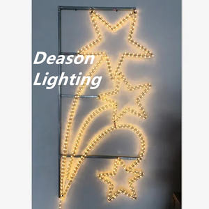 Straat Stoep Park Decoratie Lantaarnpaal <span class=keywords><strong>Led</strong></span> Motief Lichten - Product Image 5