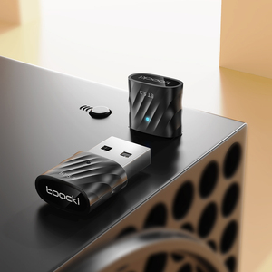 Toocki Bộ chuyển đổi 5.3 không dây Carplay độ trễ thấp Bộ chuyển đổi âm thanh chỉ báo thông minh cho cáp & tai nghe âm thanh AUX - Product Image 3