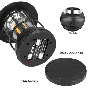 2022 Offre Spéciale 3 * AA BATTERIE Propulsé ABS EN PLASTIQUE Portable COB 300 Lumens Chaud Led Camping Lumière <span class=keywords><strong>Tempête</strong></span> <span class=keywords><strong>À</strong></span> Domicile Ouragan Lanterne - Product Image 3