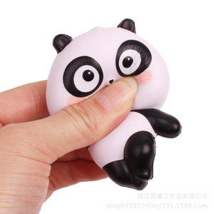 Pu Foam Running Panda Slow <b>Rebound</b> Toy Festival Gift Desk Decoration 2 To 4 Years Unisex - Product Image 5