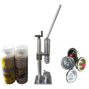 Semi Automatic <b>Spray</b> Crimper Tin Can Valve Crimping Aerosol Sealing Machine Manual Air Freshener <b>Spray</b> <b>Paint</b> Aerosol Products - Product Image 5