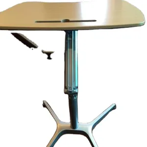 고품질 현대 사무실 컴퓨터 테이블 앉아 스탠드 책상 접이식 식당 조정 가능한 학교 접이식 테이블
