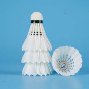 Volants de <span class=keywords><strong>badminton</strong></span> JunXin A022 haut de gamme, plumes de canard toutes performances, volants stables pour entraînement et tournois - Product Image 3