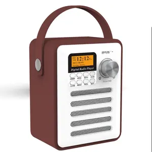 Short Wave Radio Am Fm Rechargeable Dab Receiver Portable Retro Portable DAB DAB+FM Radio