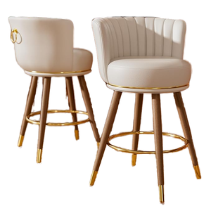 Sillas de Bar Tapizadas de Madera Personalizadas al por Mayor, Muebles de Primera Calidad para Restaurantes y Bares, Exportación B2B de Alta Gama - Product Image 1