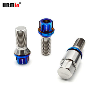 Nouveau <span class=keywords><strong>boulon</strong></span> de roue à siège conique en titane de qualité 5, 10.9, M14*1.25, <span class=keywords><strong>antivol</strong></span>, revêtement PVD, pour MINI Rolls-Royce - Product Image 4