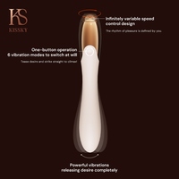 Vente en gros de vibrateurs en silicone pour femmes - 6 modes, télescopique, 6 vitesses de vibration, pénis artificiel