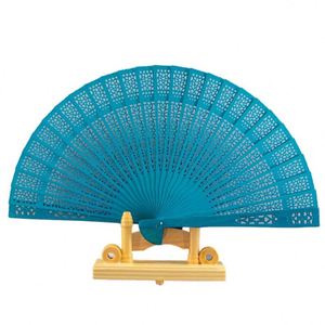 Wooden Folding Sandalwood With Tassels Baby Shower Hand Fan <b>Gifts</b> Favors <b>Bags</b> Wedding Party Bamboo Crafts - Product Image 1