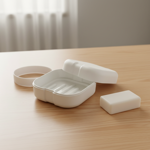 Boîte de rangement de <span class=keywords><strong>savon</strong></span> en bambou de forme carrée naturelle avec couvercle étui de rangement de barre de shampooing de <span class=keywords><strong>voyage</strong></span> durable <span class=keywords><strong>pour</strong></span> salle de bain cuisine - Product Image 1