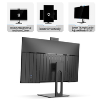 Sharerdp, Computadora Todo en Uno Más Popular, Intel Core I3 de 12.ª Generación 12100, 23 Pulgadas, Wifi, Computadora Inteligente, PC Todo en Uno, Chasis de PC