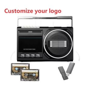 Promotion : Enregistreur Cassette Portable Rétro avec Radio AM/FM/SW, Bluetooth, USB, Lecteur de Carte TF, Double Haut-Parleurs – Idéal pour la Maison, le Bureau et les Voyages – Boombox Stéréo - Product Image 1