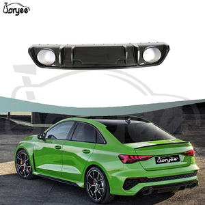 Diffuseur de pare-chocs arrière en fibre de carbone sèche, kit carrosserie d'échappement, pièces de voiture pour <span class=keywords><strong>Audi</strong></span> A3 <span class=keywords><strong>RS3</strong></span> 8Y Premium <span class=keywords><strong>Sedan</strong></span> 2021 2022 <span class=keywords><strong>2020</strong></span>, accessoire de tuning - Product Image 1