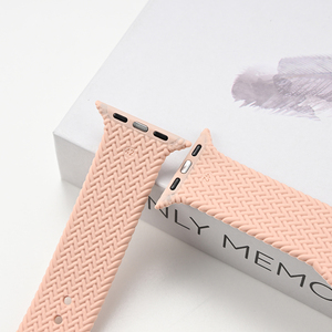 Silicone Dệt Căng Thể Thao Thông Minh Ban Nhạc Đồng Hồ 38Mm 42Mm 44Mm 45Mm 49Mm Dây Đeo Đồng Hồ Cho Apple Đồng Hồ - Product Image 4