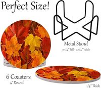 Sous-verres en céramique classiques personnalisés antidérapants et résistants à la chaleur pour la protection des tables à la maison, au bureau ou lors de fêtes – Vente en gros