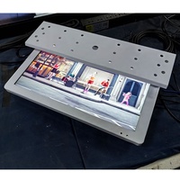 Support de toit rabattable 13.3 ''/15.6''/17.3 '2G + 16G Divertissement de voiture Système Android 9.0 Support de toit de voiture Moniteur de bus rabattable
