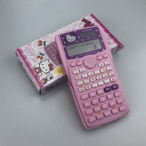 KT991MS Scientific Calculator Pink And Blue For Students Solar Power 10 Digits ABS Material - Product Image 2