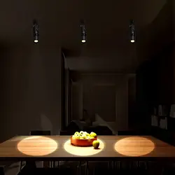 Foco LED GU10 Moderno <span class=keywords><strong>de</strong></span> Aleación <span class=keywords><strong>de</strong></span> Aluminio COB, Iluminación <span class=keywords><strong>de</strong></span> Riel para Techo con Enfoque Ajustable, Potencia <span class=keywords><strong>de</strong></span> 3W-12W, Luz Diurna <span class=keywords><strong>de</strong></span> 6000K, Multicolor - Product Image 4