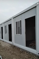 Conteneur d'expédition en acier portable moderne de 40 pieds pour la maison, entrepôt extérieur, atelier, chambre à coucher, immeuble de bureaux