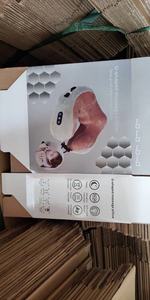 Almohada cervical OEM leravan con masaje eléctrico, estimulante y conector compatible. - Product Image 2