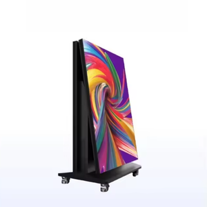 จอแสดงผลดิจิตอล LED แบบตั้งพื้น P1.53 COB ขนาด 1920x640 มม. สำหรับโฆษณาในอาคาร กรอบอะลูมิเนียมหลากสี - Product Image 3