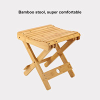 Repose-pieds pliant portable en bambou pour douche de bain rasage sauna et spa-siège de relaxation de la boutique de massage