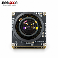 Module de caméra USB 2.0 4MP SC410GS à obturateur global, 50FPS, objectif fisheye 194 degrés pour la vision industrielle robotique