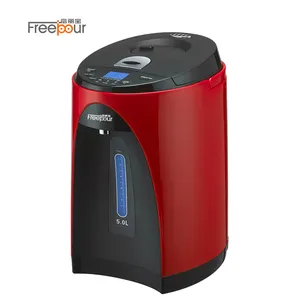 Chất Lượng Cao SUS304 5L Bơm Chân Không Dispenser Electric Thermos Air Pot Với Khóa An Toàn Và 3 Cách Của Nước Nóng Outlet