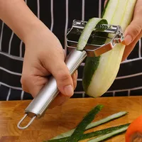 Multifunctionele groente- en fruitschiller van roestvrij staal, milieuvriendelijk, handmatig, voor ui, aardappel, wortel, snijder, rasp, huishoudelijk gereedschap